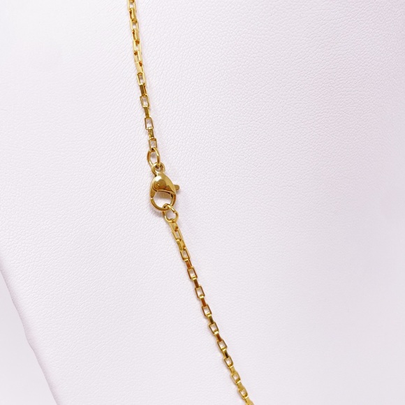 Stainless Steel 18” Gold Necklace - Picture 6 of 10